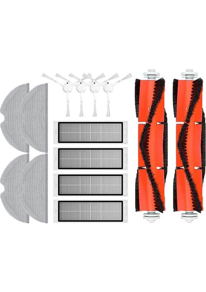 F9/1c/2c/1t Aksesuarları Robot Süpürge Fırça Filtre Paspas Bezi Yedek Temiz Yedek Parçalar (Yurt Dışından)