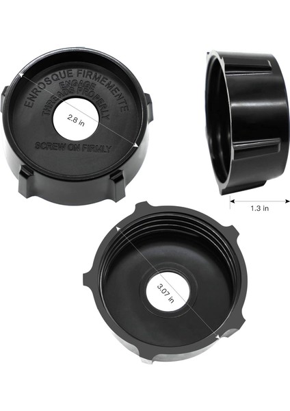 4902 Blender Kavanoz Alt Taban Kapağı, Oster Blender Yedek Parçalarıyla Uyumlu (Yurt Dışından)