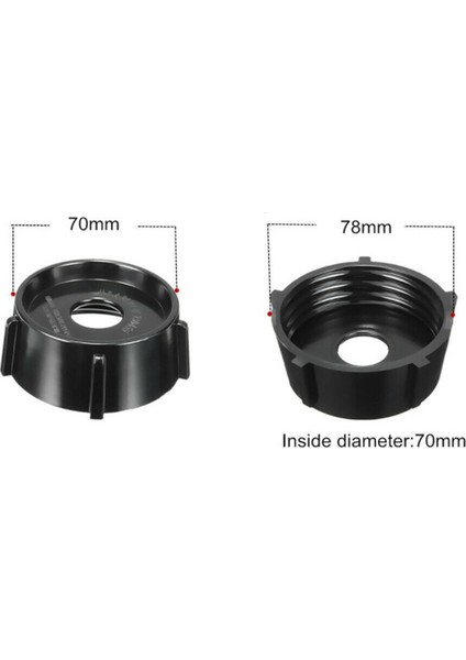 4902 Blender Kavanoz Alt Taban Kapağı, Oster Blender Yedek Parçalarıyla Uyumlu (Yurt Dışından)