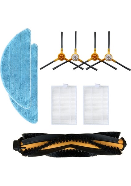 Abır X5 X6 X8 Robot Süpürge Ana Silindir Fırça Yan Filtre Paspas Bezi Yedek Parça Değişimi (Yurt Dışından) fırsatları