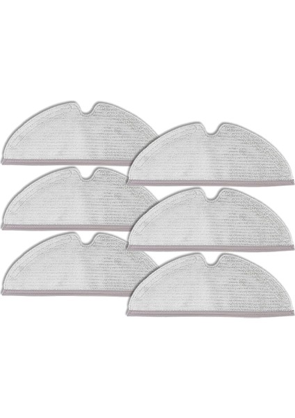 6 Adet Paspas Bezi S5 Max S6 Pure S51 S50 S55 E25 E35 Robot Süpürge Parçaları Için Yedek (Yurt Dışından)