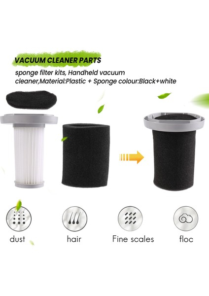 Adet El Tipi Elektrikli Süpürge Filtre Takımı DX700 DX700S Yedek Parça Aksesuarları (Yurt Dışından) fırsatları