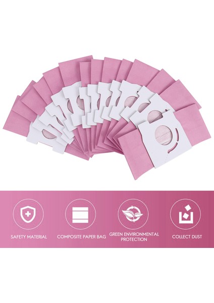 15 Adet Elektrikli Süpürge Torbası Toz C-13 Yedek -CA291 -CA591 -3920 -3300 Parçaları (Yurt Dışından) modelleri