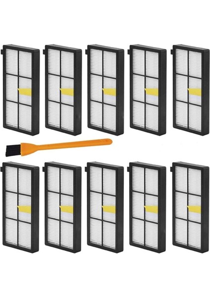 960 800 870 871 880 980 981 Yedek Filtreler Elektrikli Süpürge Için 11 Adet Filtre, Kit (Yurt Dışından)