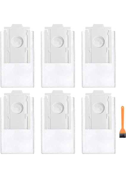 7 Adet Elektrikli Süpürge Toz Torbaları VCA-RDB95 Jet Bot+ Bot Aı+ Robot Temizleme Istasyonu Aksesuarları Parçaları (Yurt Dışından)