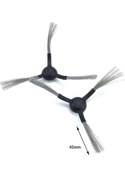 Mi 1c Robot Süpürge Parçaları Için 4 Parça Yedek Yan Fırça Yedek Siyah (Yurt Dışından) fiyatları