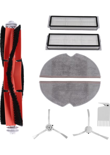 1c Süpürme Mop Robot Süpürge Yedek Parçaları Ana Fırçalar Filtreler Yan Fırça (Yurt Dışından) modelleri