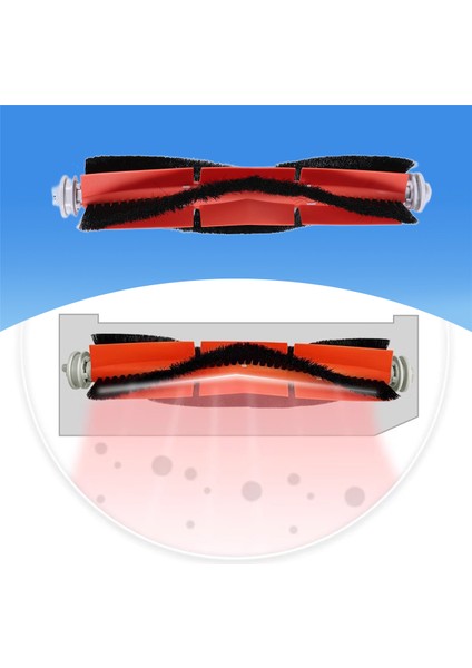 1c Süpürme Mop Robot Süpürge Yedek Parçaları Ana Fırçalar Filtreler Yan Fırça (Yurt Dışından) indirimleri