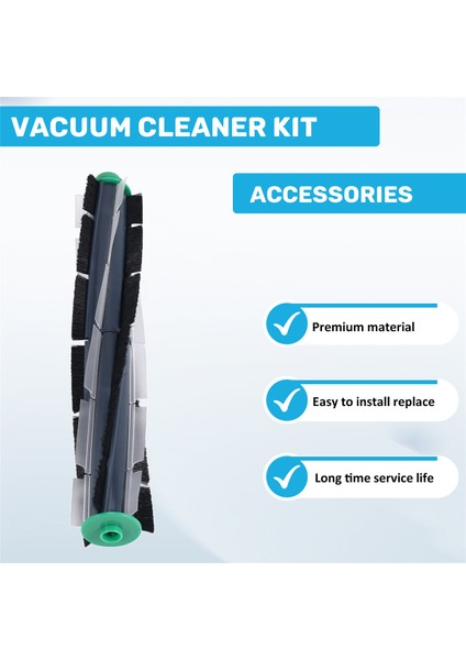 Adet Yuvarlak Fırça Kobold VR200 VR300 Robot Süpürge Ev Temizlik Aksesuarları Yedek Aletler (Yurt Dışından) indirimleri