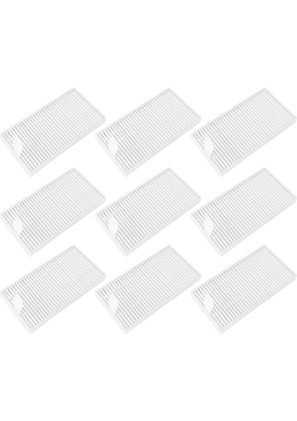 Alpha 2 Pro Robot Süpürge Yedek Aksesuarları Için 9 Adet Yıkanabilir Filtre (Yurt Dışından)