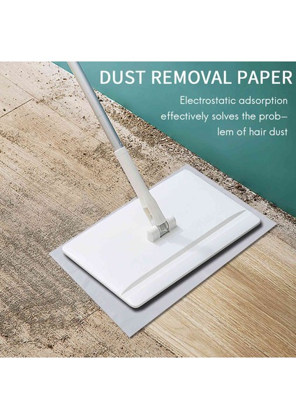 100 Adet Tek Kullanımlık Elektrostatik Toz Giderme Paspas Kağıdı Ev Mutfak Banyo Temizleme Bezi Yedek (Yurt Dışından) fiyatları