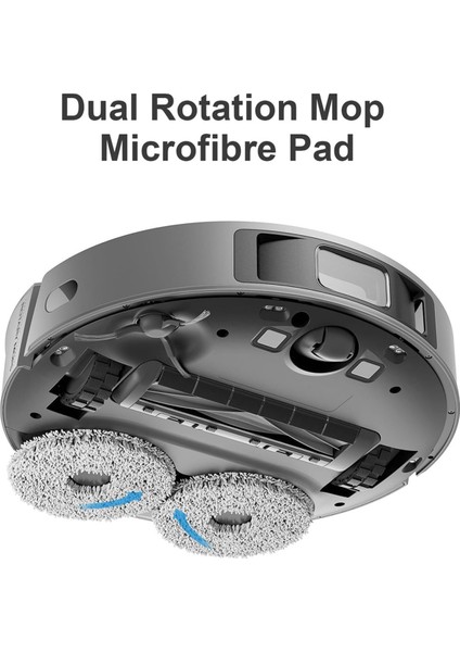 L10 Ultra / L10S Pro Prime Elektrikli Süpürge Için Plakalı Mop Bezleri (Yurt Dışından) fırsatları