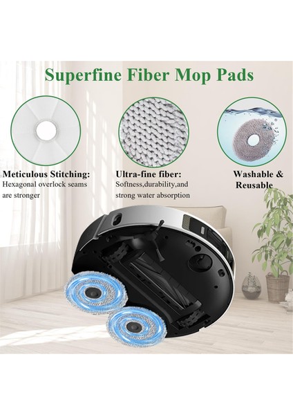 Dream L20 ULTRA/L30 Ultra Robot Süpürge Için Uyumlu Aksesuar Seti Ana Fırça Filtreleri Yan Paspas Pedleri (Yurt Dışından) fırsatları