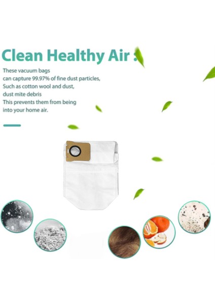 X20 PRO/X20 Robot Süpürge Toz Torbası Yedek Parçaları Için 6 Adet (Yurt Dışından) indirimleri