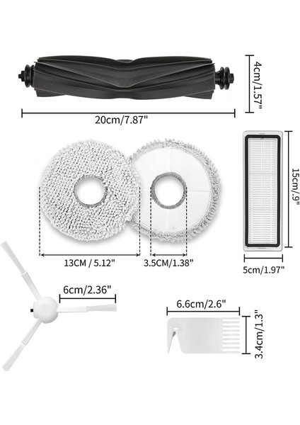 L10S Ultra, L10 Ultra Robot Süpürge Ana Fırça Filtresi Aksesuarları (Yurt Dışından) fiyatları