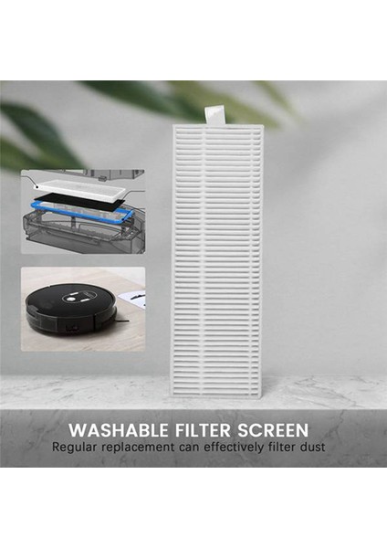 X787 A7 A9 X800 X785 Robot Süpürge Filtre Ekranı Için 3 Adet Yedek Parça (Yurt Dışından) fırsatları