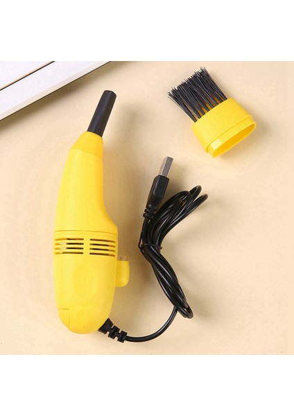 Bilgisayar Süpürgesi, Klavye Temizleyici Mini USB Dikiş Makinesi Sarı (Yurt Dışından) indirimleri