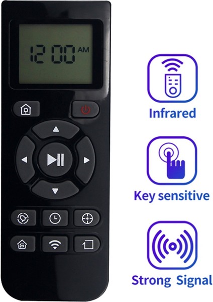 RC1507 Uzaktan Kumanda N79 N79S M80 M81 Pro Elektrikli Süpürge Robot Aksesuarları Için Yedek (Yurt Dışından) fırsatları