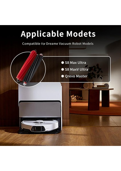 S8 Maxv Ultra Için Silindir Fırça, Max Qrevo Master Robot Süpürge Parçaları Için (Yurt Dışından) fırsatları
