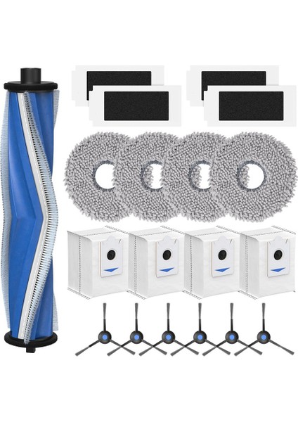 T30S/T30S COMBO/T30S Pro Elektrikli Süpürgeler Için 19 Parçalı Yedek Kit (Yurt Dışından)