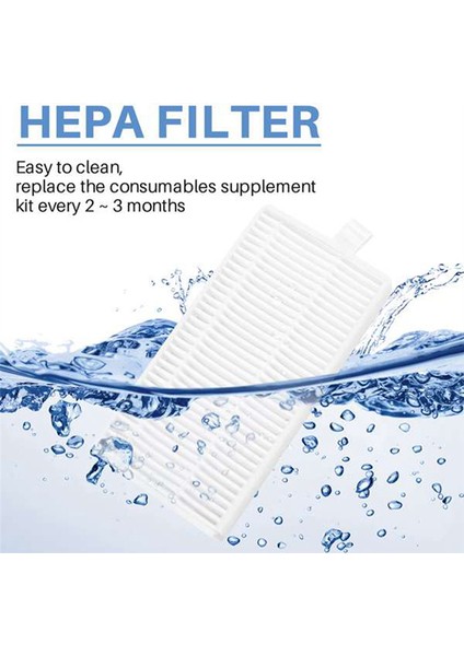 4 Adet Süpürme ve Paspas Robotu VXVC05-SJ Filtre Aksesuarları Için Uygun (Yurt Dışından) fiyatları