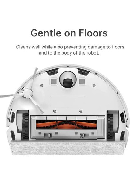 D9 L10PRO Robot Yan Fırça Aksesuarları Elektrikli Süpürge Için 6 Adet (Yurt Dışından) modelleri