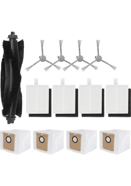 Robot Süpürge L50/L60 Serisi Için Fırçalar, Filtreler, Toz Torbaları Dahil 13 Parçalı Aksesuar Seti (Yurt Dışından)