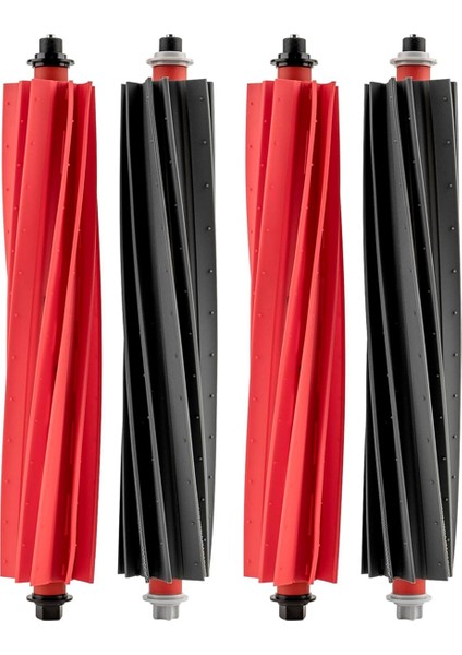 S8 Maxv Ultra/max Q Master Robot Süpürge Için Silindir Fırçalar Çift Kauçuk Fırça Yedek Parçaları (Yurt Dışından)