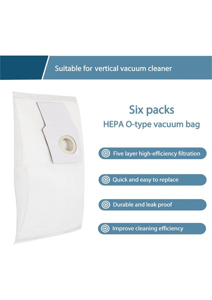 Adet 53294 Stil O Tipi Toz Torbası Dikey Elektrikli Süpürgeler Temizleyiciler Temizleyici Yedekleri (Yurt Dışından) fiyatları