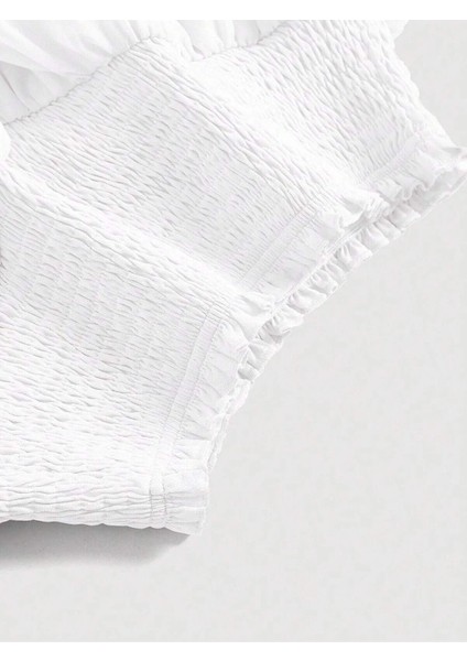 2'li Siyah ve Beyaz Iki Katlı Yüksek Bel Fırfırlı Etek fırsatları