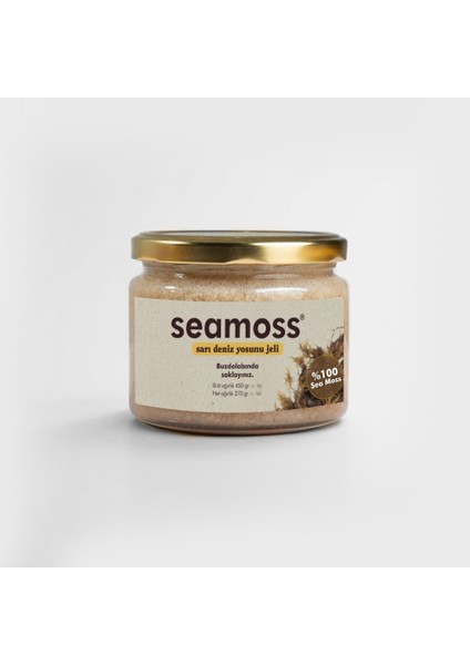 Sarı Irlanda Deniz Yosunu Jeli (Irısh Sea Moss)