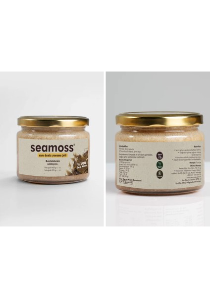 Sarı Irlanda Deniz Yosunu Jeli (Irısh Sea Moss)