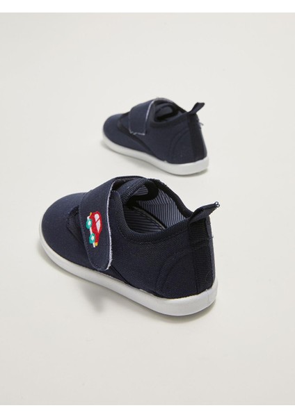 Nakışlı Cırt Cırtlı Erkek Bebek Spor Ayakkabı indirimleri