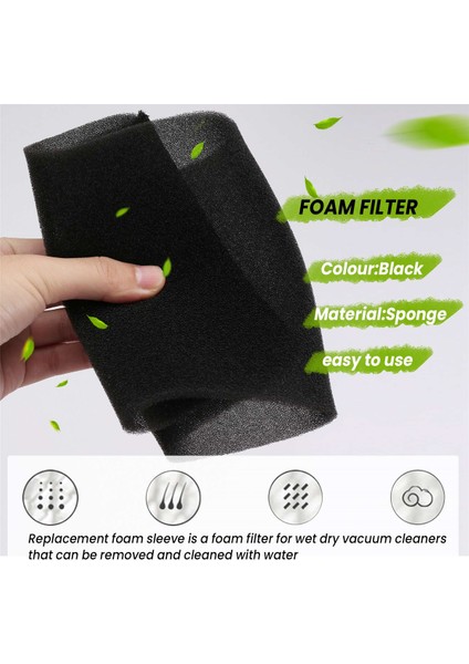 Nt Serisi Aksesuarlar Için 2 Adet Islak ve Kuru Köpük Filtre Mv1/wd1 /wd2 Wd3 2.683-016.0 (Yurt Dışından) fırsatları