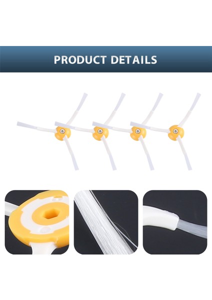 10 Adet Yan Fırça 3 800 Serisi 870, 880, 900 Serisi 980 Robotik Vakum Parçaları Temizleyici Aksesuarları (Yurt Dışından) indirimleri