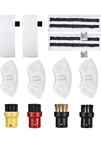 Buharlı Temizleyici Aksesuar Seti, Temizleyiciler Için Mikrofiber Bez Seti Sc 2, 3, 4, 5 Easyfix Parçaları (Yurt Dışından)