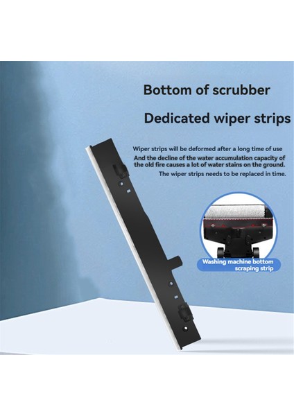 2.0 Slim Zemin Fırçalama Makinesi Alt Vakumlu Temizleyici Yedek Aksesuarları Aracı Için Kanalizasyon Kazıyıcı (Yurt Dışından) fiyatları
