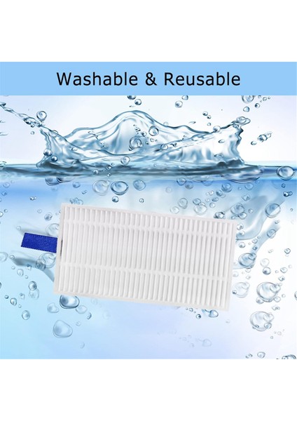 E5 / C108 Süpürme Robotu Aksesuarları Parçaları Değişimi Için 6 Adet Temizleyici Filtre (Yurt Dışından) indirimleri