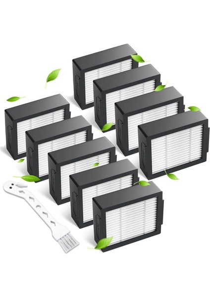 E, I ve J Serisi Için 9'lu Paket Filtre Yedekleri, Kombo Yüksek Verimli Filtre Yedek Parçaları (Yurt Dışından)