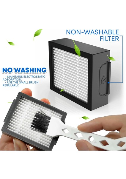 E, I ve J Serisi Için 9'lu Paket Filtre Yedekleri, Kombo Yüksek Verimli Filtre Yedek Parçaları (Yurt Dışından) fırsatları