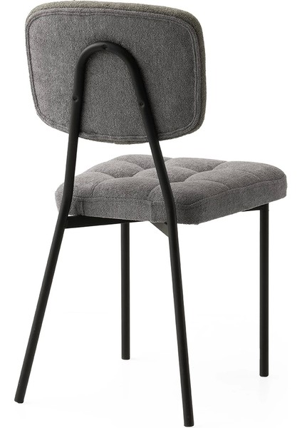 Mne Kumaş Salon ve Mutfak Sandalyesi Metal Ayaklı 6 Adet fiyatları