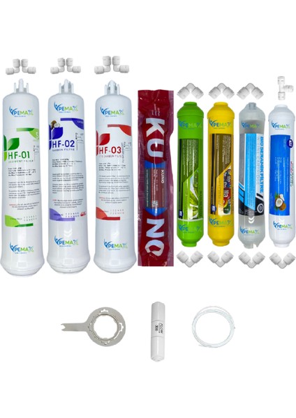 Pws Kapalı Kasa Su Arıtma Cihazı Hft 8li Lg Kuno Mebran Alkali+Mineral+Detox+Tatlandırıcı