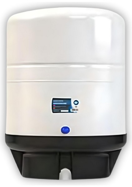 Pws 11 Galon Brüt 40LITRE Metal Krom Ağızlı Tank