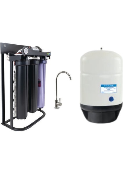 RO-300 7 Aşamalı+80 Litretanklı Cafe,restaurant,fabrika Sanayi Su Arıtma Cihazı