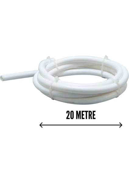 Pws Tüm Su Arıtma Cihazlarına 3/8 6mm Ölçü Hortum 20 Metre