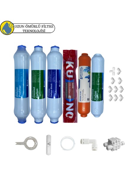 Fluxtek Kapalı Kasa Su Arıtma Cihazlarına Sertifikalı 6lı Pera Water Mineral Lg Kuno Mebran