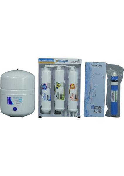 Pera Water Star Alkali+Mineral+Detox 8 Aşamalı Açık Kasa Pompasız Su Arıtma Cihazı Ücretsiz Kurulum fiyatları