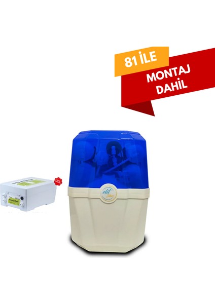 Elit Silver 7 Aşamalı Gümüş Iyonlu+Mineralpompalı Su Arıtma Cihazı