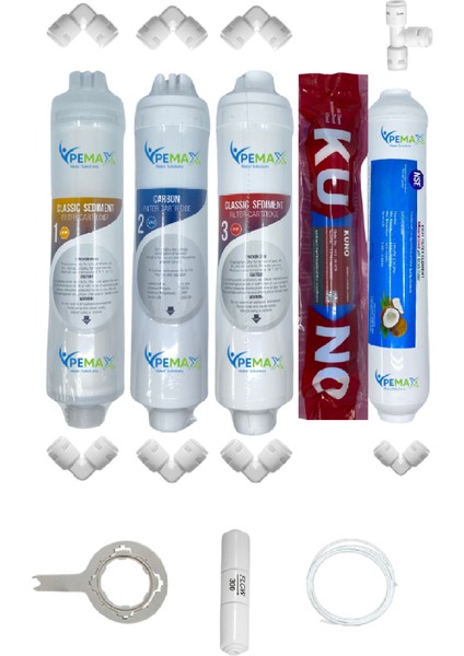 Pws Kapalı Kasa Su Arıtma Cihazların Uygun Eco 5li Lg Kuno Mebran Mineral Tatlandırıcı Set