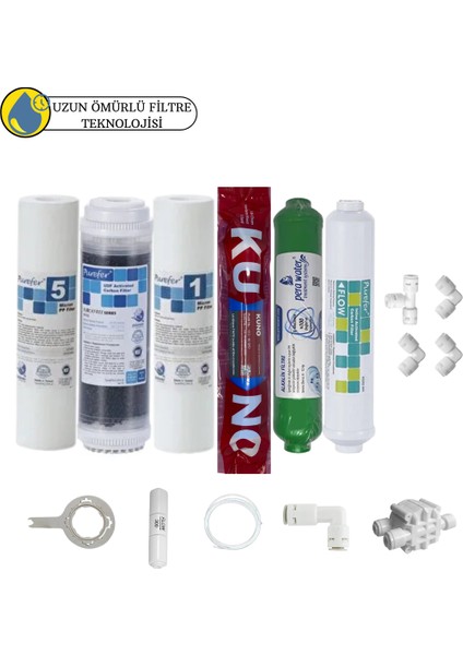Purefer Açık Kasa Çif Sedimentli Sertifikalı 6 lı Lg Kuno Mebran Alkalili